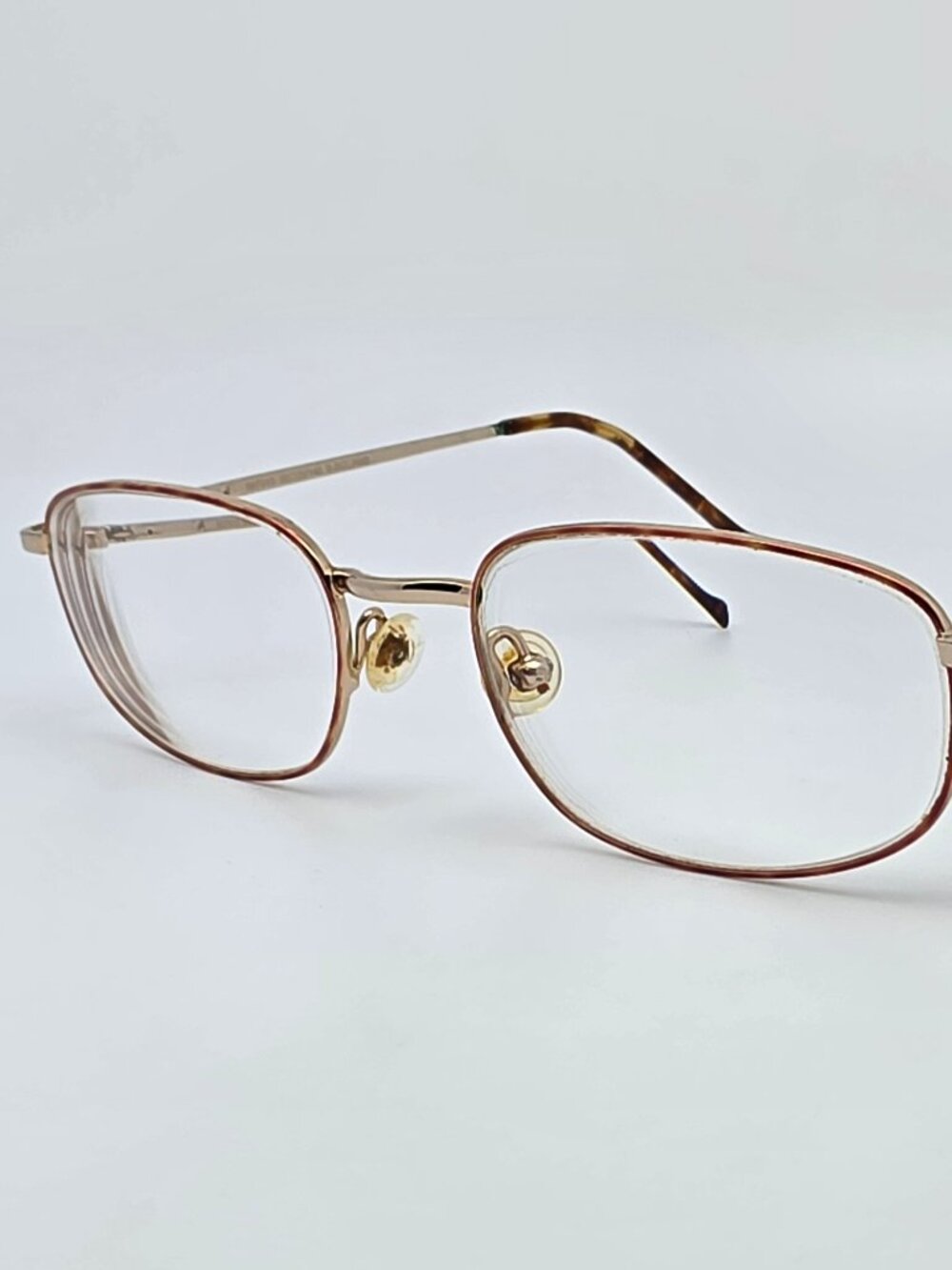Innovative M/F Technology IMF319 Gold Tortoise Eyeglasses Frame w Flexhinge 52mm